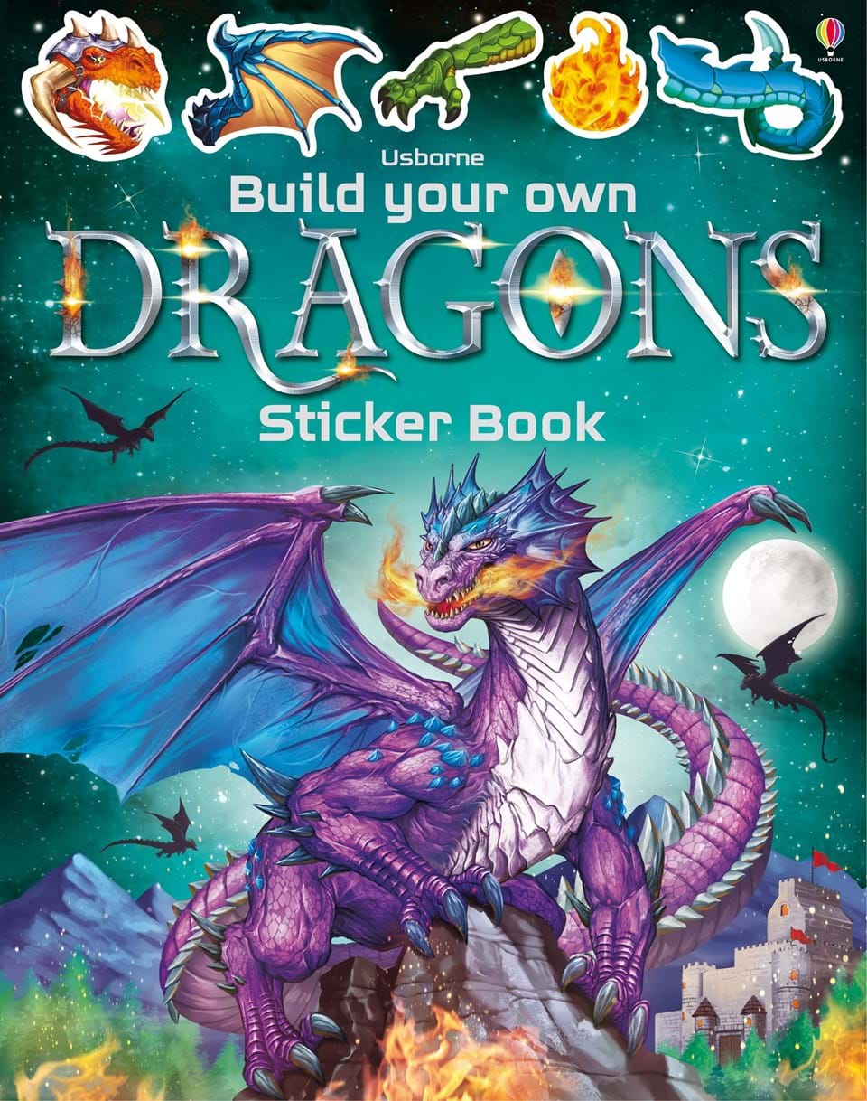 Sticker book 2 fantasy world series